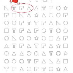 Ćwiczenie percepcji wzrokowej